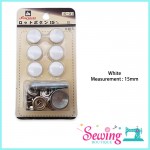 BUTTON - RIVET&EYELET(TOOLS)-METAL-15MM